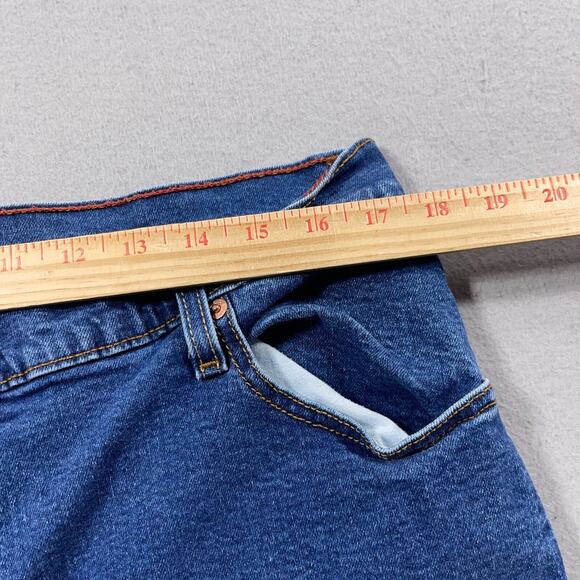 Levi's 550 Bootcut Jeans Women 18S Relaxed Fit Blue Denim‎ Stone Wash - Picture 7 of 11